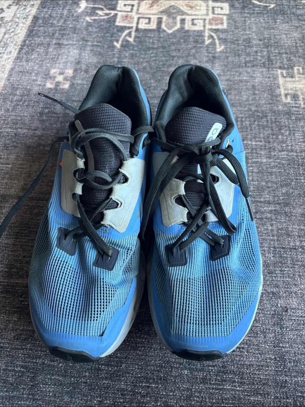 Women's Blue Athletic Running Shoes with Supportive Cushioning